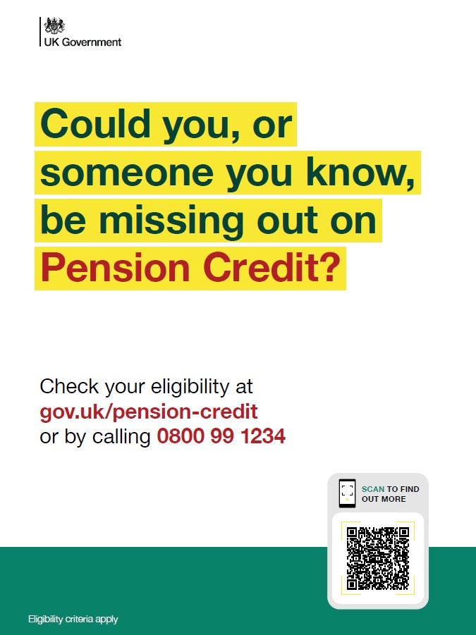 Pension Credit Poster